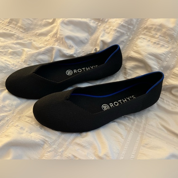 Rothy's Shoes - 🖤 NWOT Rothy’s Black Flats Size 9 🖤